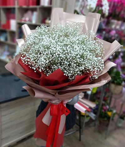 Букет цветов из: Гипсофила в Голубицкой