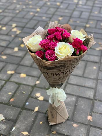 Букет цветов из: Розы в Голубицкой